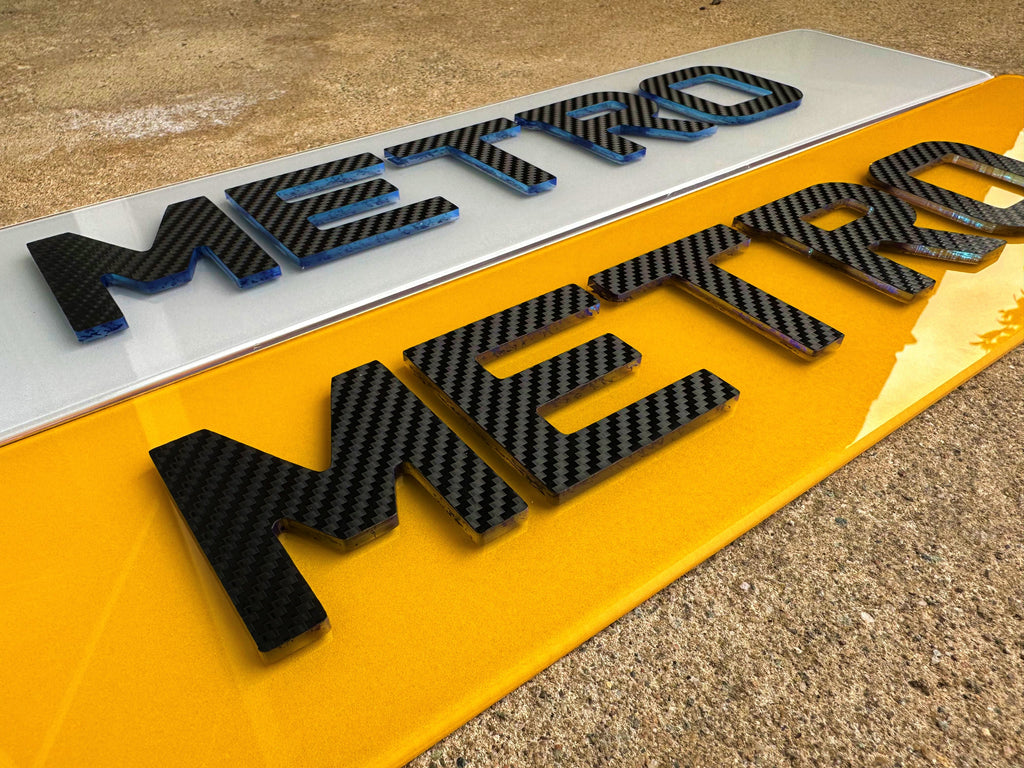 4D 60mm Blue Carbon Fibre