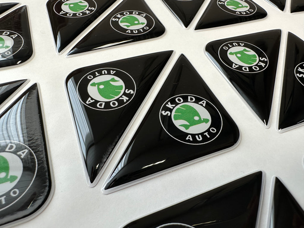 Skoda Corner Badge