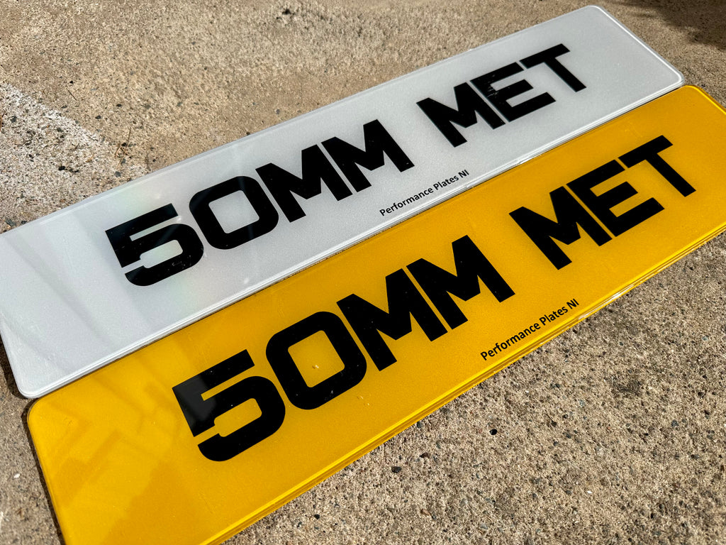 Metro Printed Plates 50mm